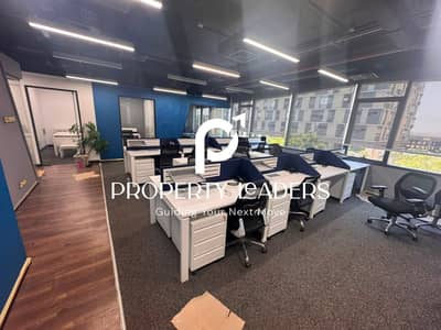 Immediate receipt - Furnished office for rent in Polygon - Sodic - Beverly Hills - Sheikh Zayed