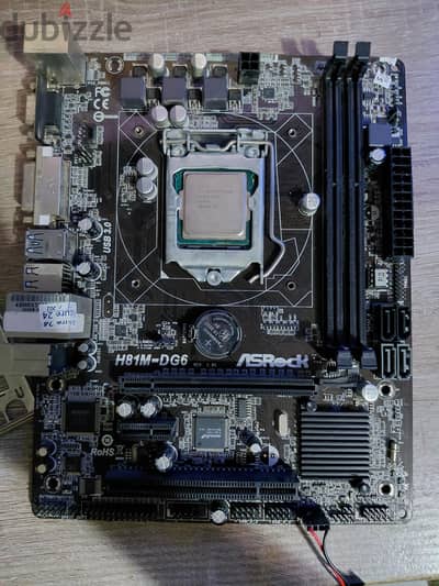 H81M Vg6 asrock +i5 4590
