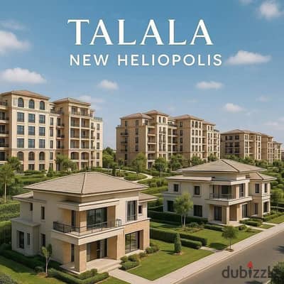 For Sale: Fully Finished Luxury Two-Bedroom Apartment in Talala Compound, New Heliopolis, with 15-Year Installment Plan