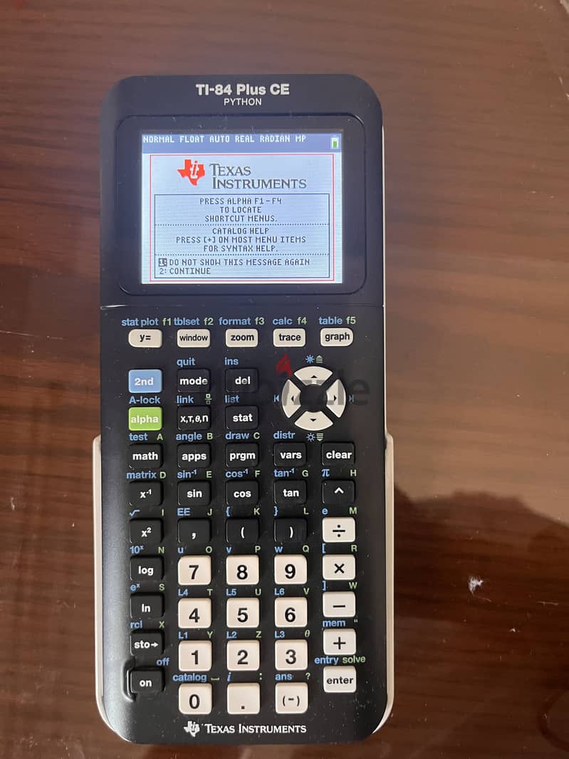 Calculator TI-84 Plus CE Python 2