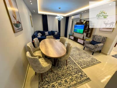 Opportunity for rent in Al-Rehab, furnished apartment, finishes in the highest stages of Al-Rehab