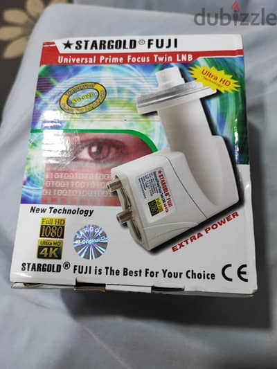 عملاق الفيدأت أفضل عدسة دش بمخرجين فى العالم STARGOLD FUJI SG-920