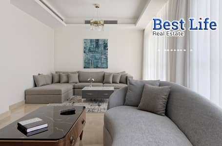 Luxury Furnished Apartment for Rent in Cairo Festival City | 210 Sqm + 140 Sqm Garden | 3 Bedrooms | Master | 3 Bathrooms | USD 2,800
