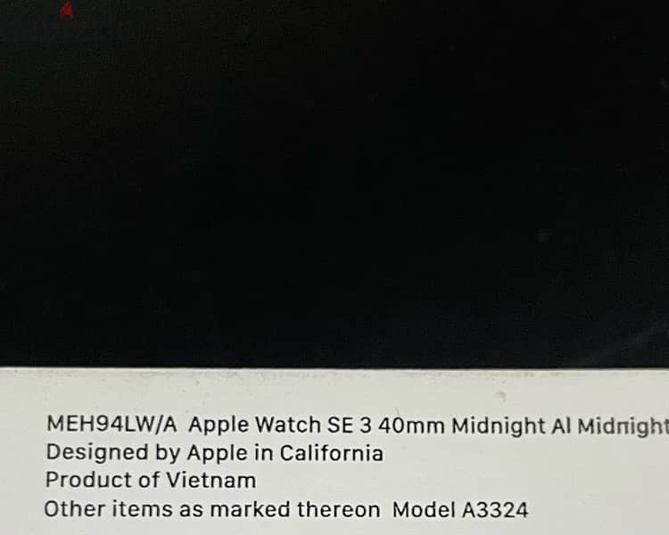 Apple Watch se3 2