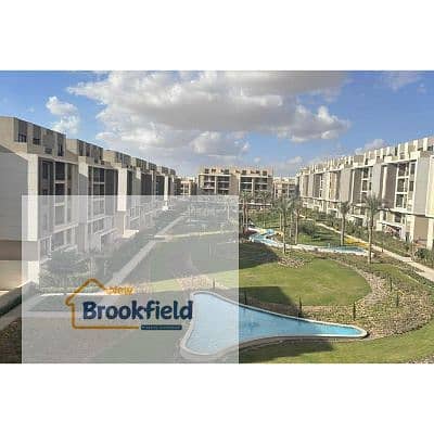 شقه للايجار بفيو دايركت على اللاند سكيب بالتكييفات فى كمبوند فيفث سكوير المراسم بالتجمع الخامسLuxury Apartment for Rent Fifth  Square Al Marasem
