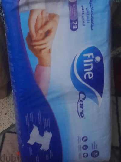 بامبرز للكبار fine care حجم كبير جدا عبوة ٢٨