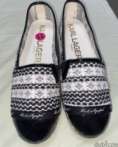 karl lagerfeld paris women's millicent espadrille flats