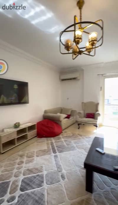 A furnished apartment for rent in the administrative capital in a very great location