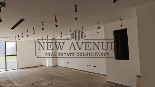 Ground Floor Corner Fully Finished Office 129 meter available for rent at Hyde Park New Cairo