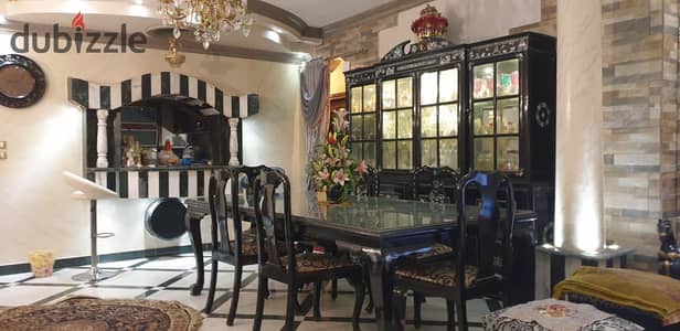 Apartment for rent furnished air-conditioned in front of Beverly Hills Sheikh Zayed