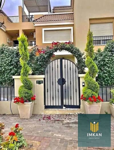 Vila 239m with a down payment of 1 million and installment over 10 years in the Compound Sarai in Mostaqbal City sarai