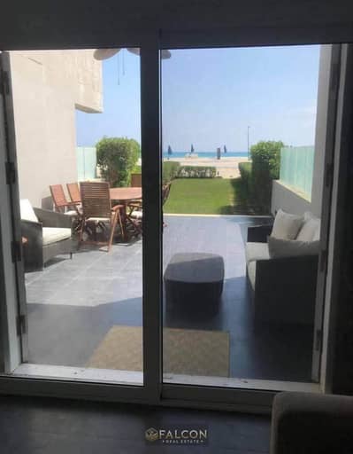 شاليه للبيع 104م في june sodic - بسعر مميز + خطوات للبحر prime location كامل التشطيب + full privacy