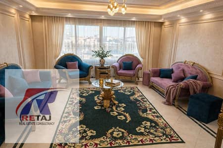 شقه مفروشه للايجار قرب حديقة الطفل وجامع الارقم المنطقة السادسه مدينة نصر