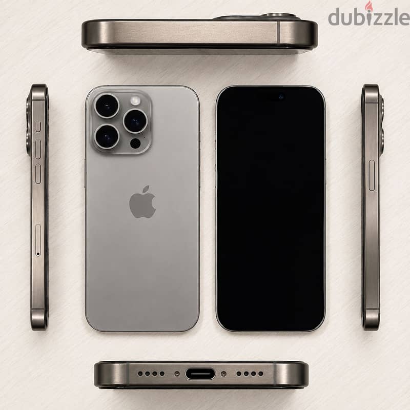 iPhone 15 Pro | Natural Titanium | 256GB | 2 Physical SIMs 2