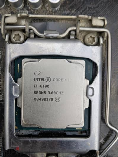 باندل i3 8100 + مبرد + المازربورد باندل i3 8100 + مبرد + المازربورد