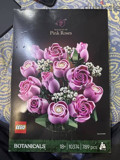 Lego Bouquet of pink roses