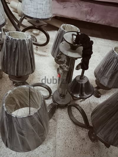 2 نجف شغل يدوى  لسه بالتغليف