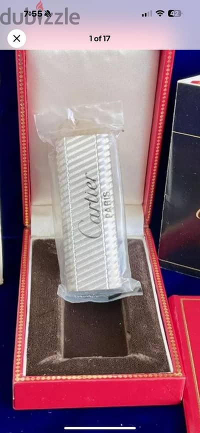 Cartier  lighter new جديدة لم تستخدم