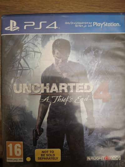لعبة uncharted لبيع ب ٣٠٠ جنيه