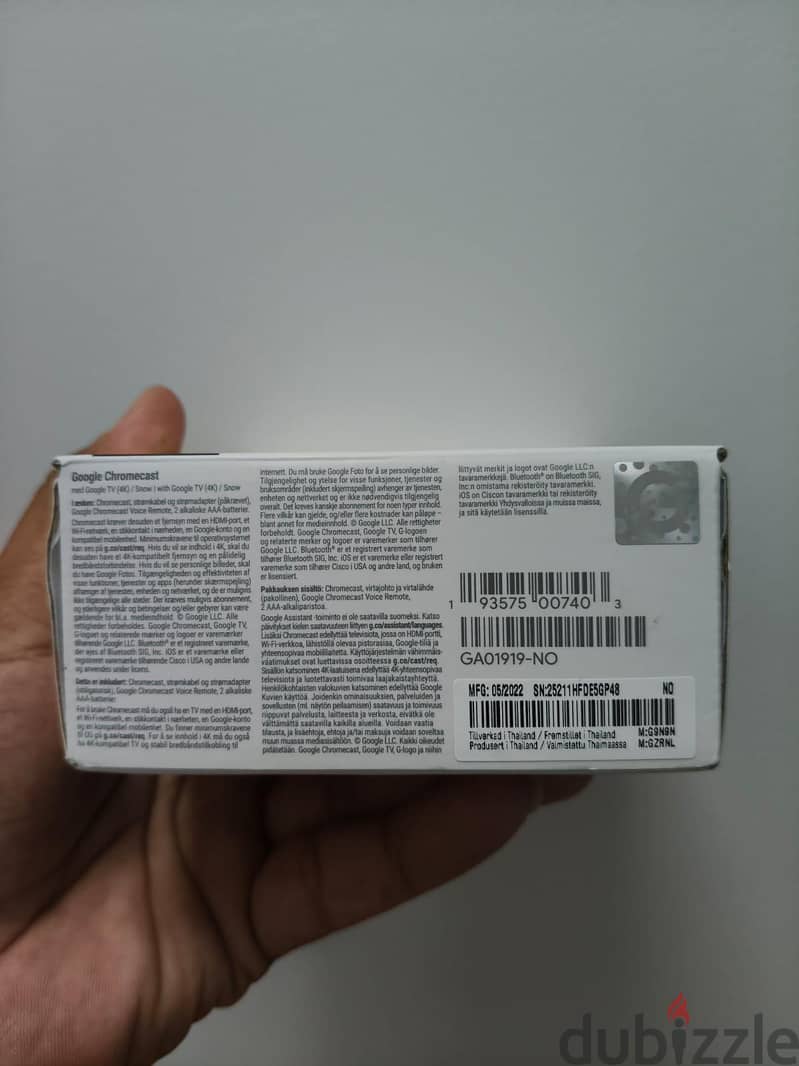 Google Chromecast with 1