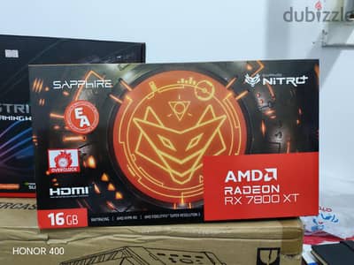 AMD RX 7800XT 16G SAPPHIRE NITRO PLUS