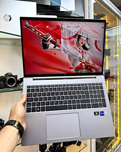 HP ZBook Power G9 كور i9 جيل 12 فئة H بكارت RTX A2000 فعلي 8 جيجا