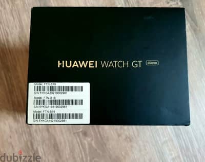 فرررصة //جديدة لم تستخدم اصلي أوريجيناالHuawei Watch GT B19 Sport 46mm