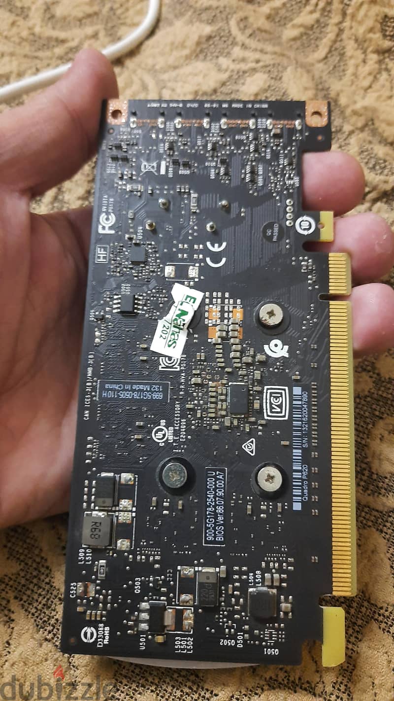 Quadro p620     2giga 2