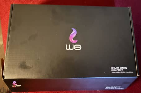 راوتر we  الجيل الجديد ZTE H188A V6  يدعم ال 5Ghz بالعلبة و الشاحن