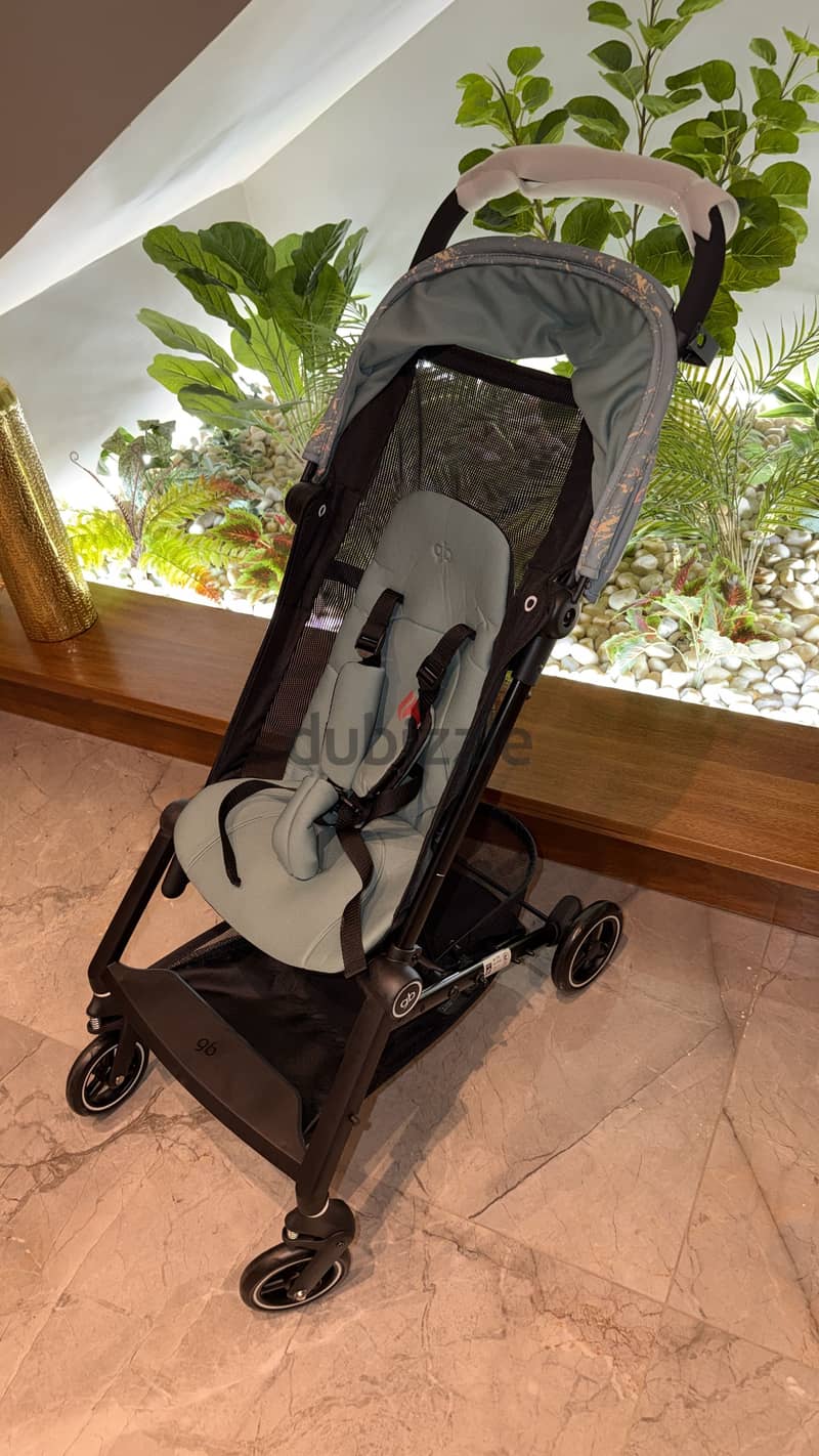 GB Stroller Pockit+ Laguna Blue 4
