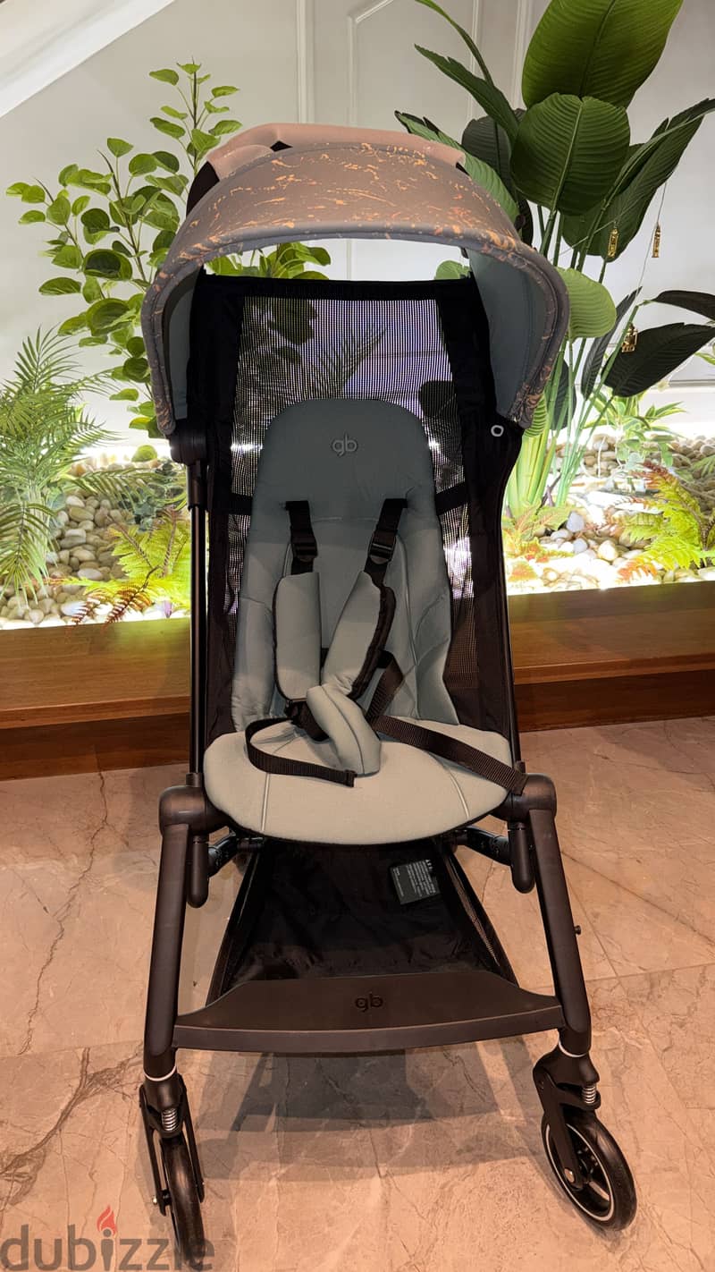 GB Stroller Pockit+ Laguna Blue 8