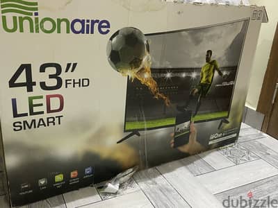 تلفزيون unionaire سمارت ٤٣ بوصه  FHD
