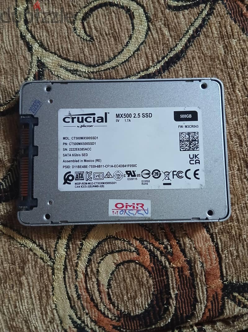 SSD 500 + SSD 1TB 1