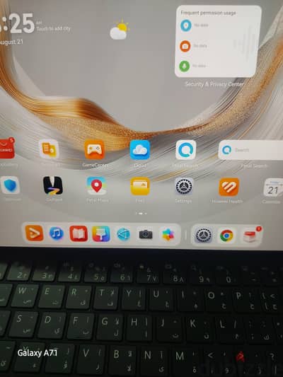 Huawei matepad Pro كسر زيرو لسه في الضمان