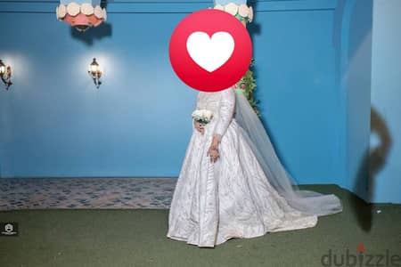 فستان. زفاف لغايت 100 كيلو