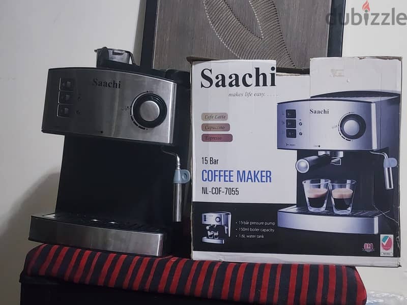 Saachi Coffee mashine 1