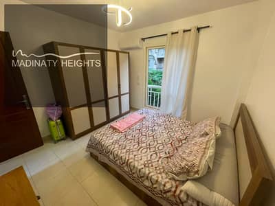 Furnished apartment for rent – Madinaty B10, Group 101, 78m, 2 bedrooms, bathroom, first floor, 01038026354, 30,000 EGP required