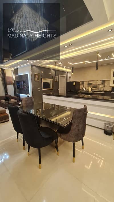 *Furnished apartment for rent in Madinaty - B7* Area / 96 meters Group 71 Prime location close to the Movement Square Super Lux finishing Park view First Upper Floor consisting of 2 bedrooms and 2 bathrooms fully furnished and equipped ready for living Required / 32 thousand pounds Long term only Advertisement code / 6999