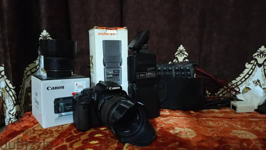 Canon 700D + 50mm + TT560 II