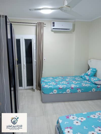 Furnished apartment for rent in Maadi, first occupancy, steps to Sawaris Square and 77 Street, and Maadi Yacht Club, all services available, close to the metro and 9 Street