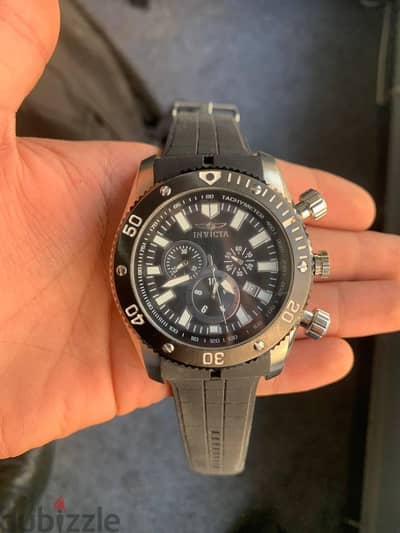 ساعة إنفيكتا سي سبايدر (Invicta Sea Spider) كرونوغراف سوسري أصلية.