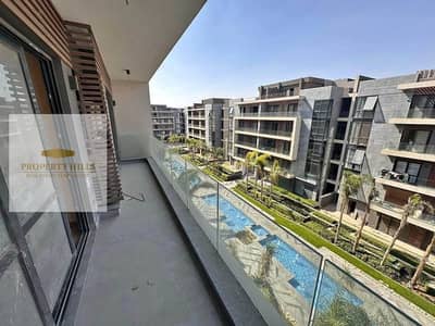 Apartment for sale in Al-Shorouk with installments over 10 years in Al Patio Sola compound with a view on water features