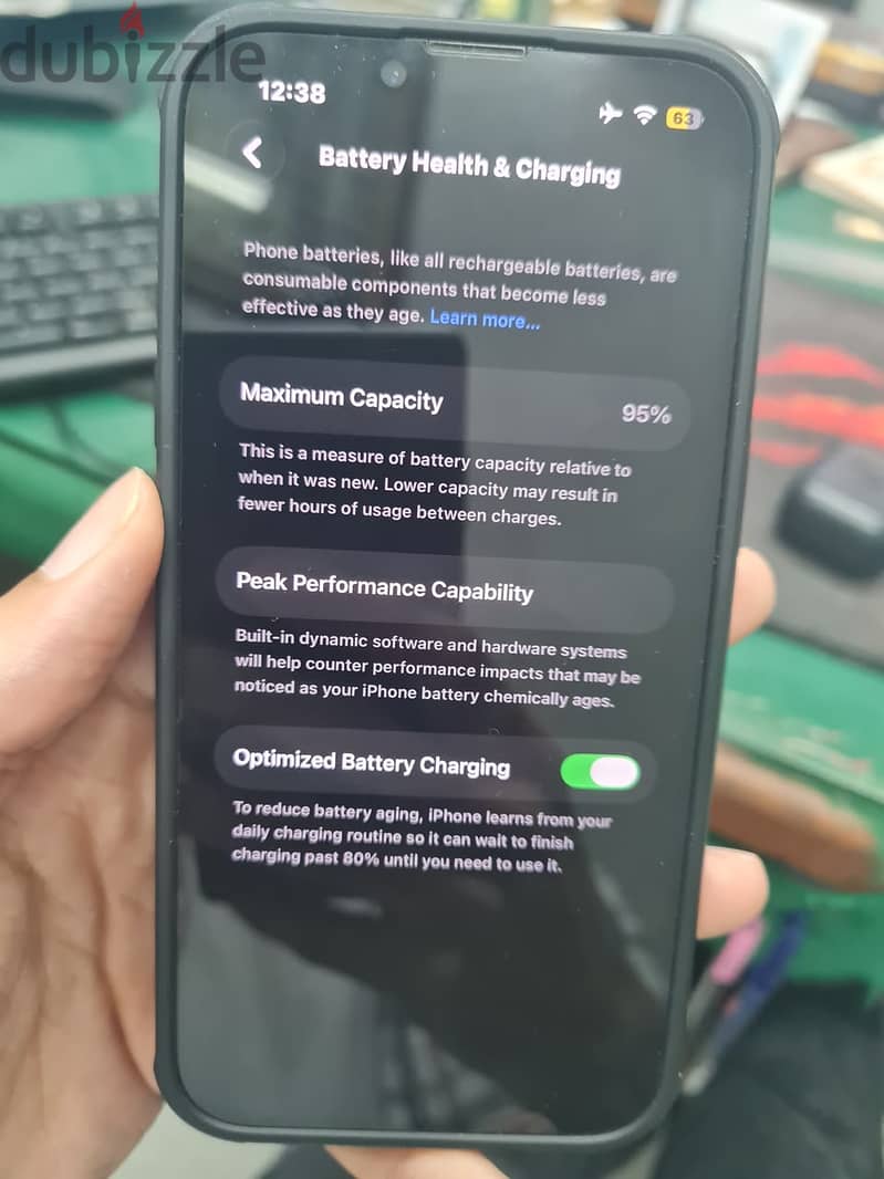 iPhone 13 95% battery 2
