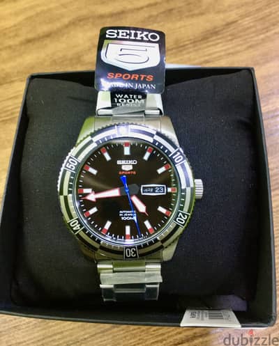 سيكو 5 أوتوماتيك ياباني جديدة لم تستعمل Seiko SRP735J1