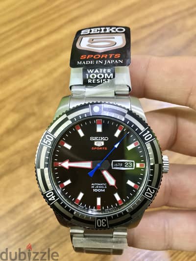 سيكو 5 أوتوماتيك ياباني جديدة لم تستعمل Seiko SRP735J1