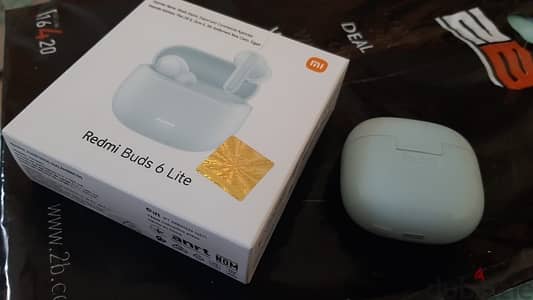 للبيع سماعه شاومي Redmi Buds 6 lite لم تستخدم الا شهرين وبالضمان