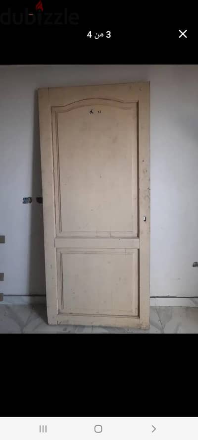 باب شقة خارجي خشب