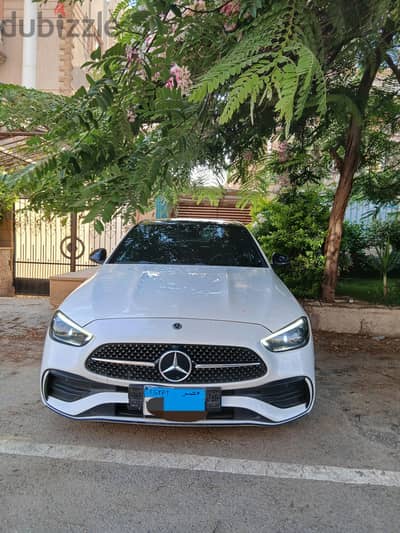 Mercedes-Benz C200 2022 Amg night package  الشكل الجديد مرسيدس  سي 200