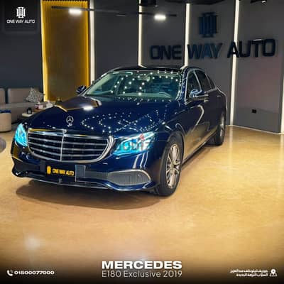 Mercedes-Benz E180 2019 Exclusive