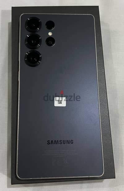 Samsung S25 Ultra اسود ضمان ساري